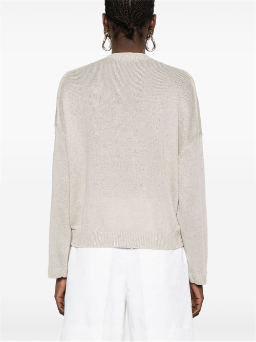 Maglione con paillettes BRUNELLO CUCINELLI | M10550210C9732
